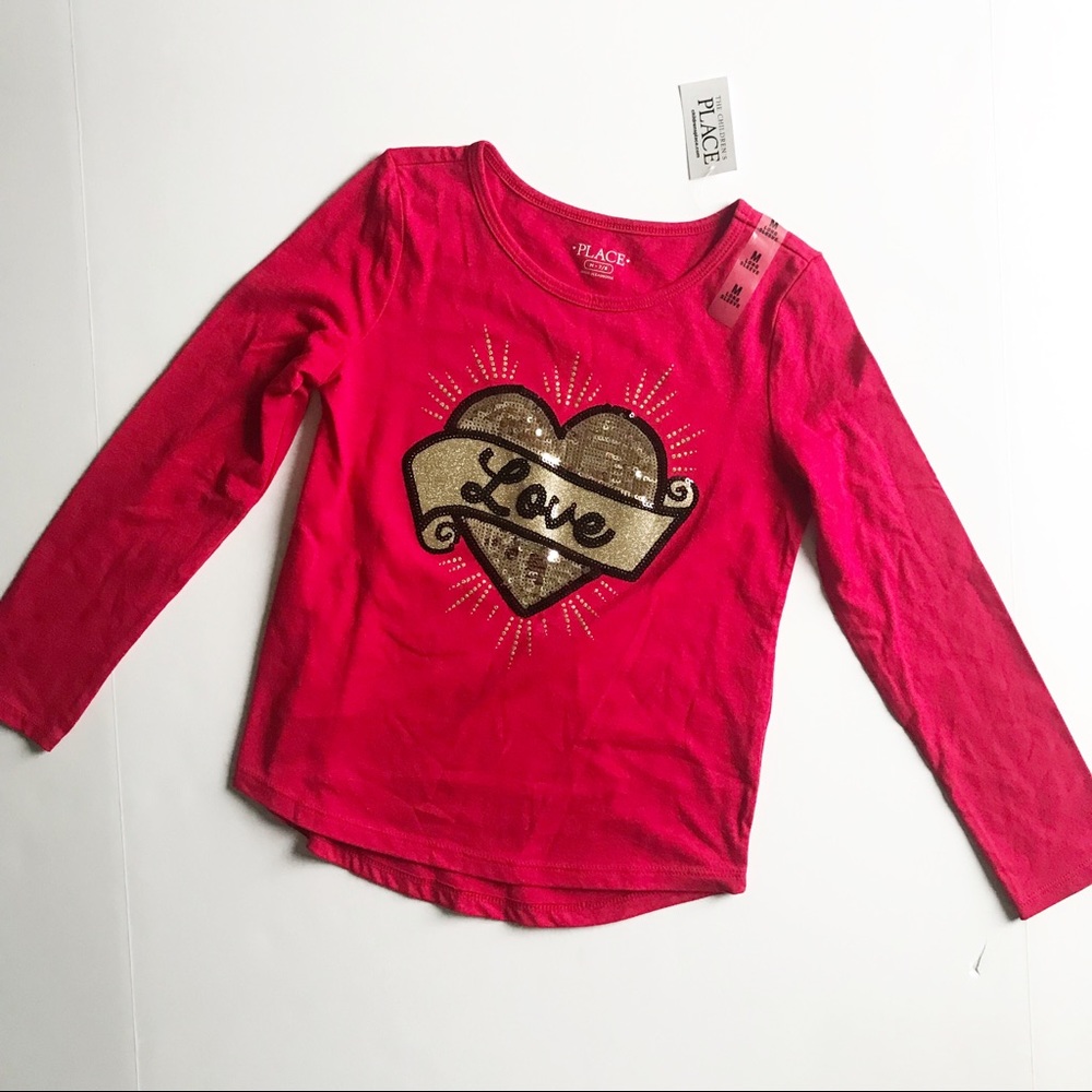 💐The Children’s Place | “love” Tee Shirt